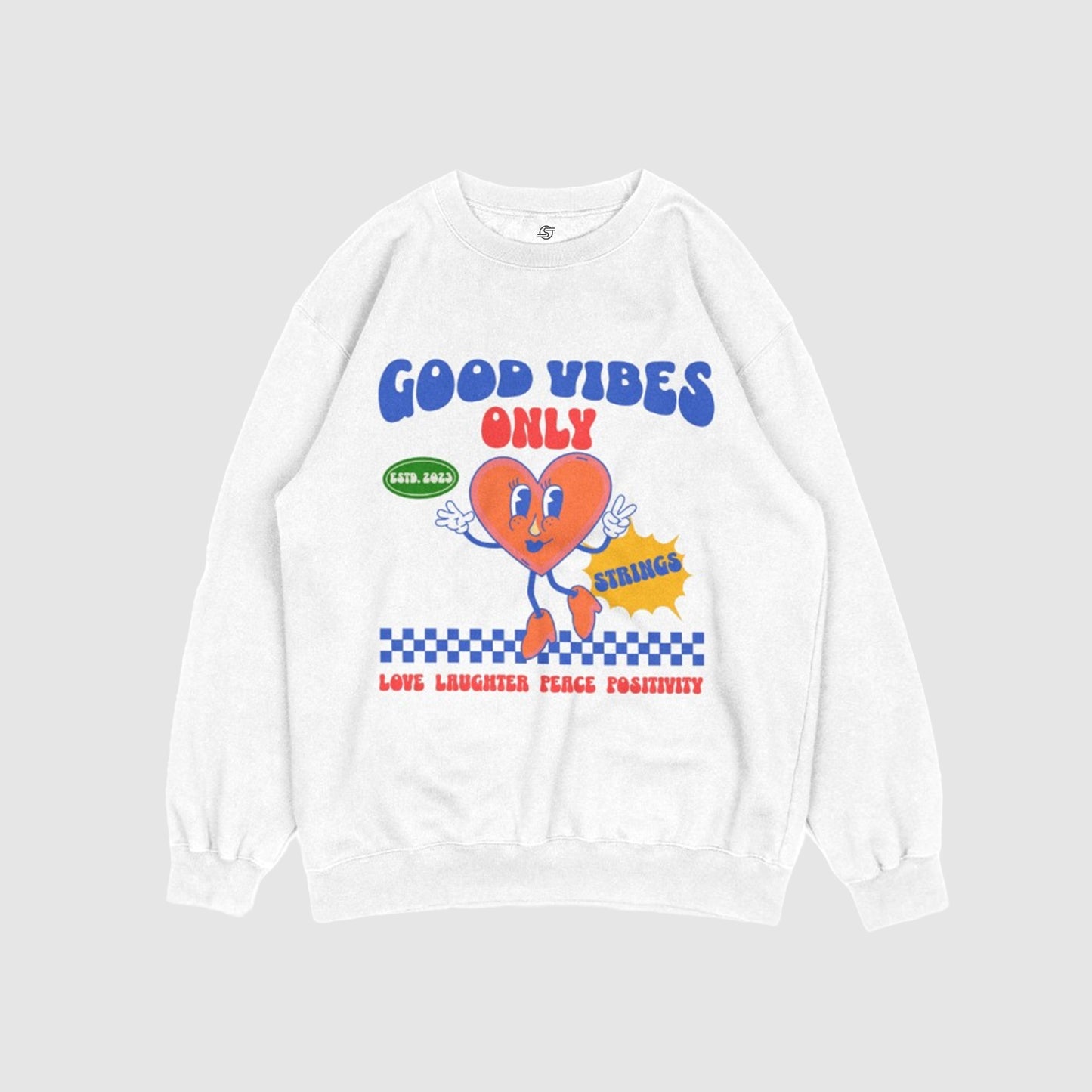 GOOD VIBES ONLY - White