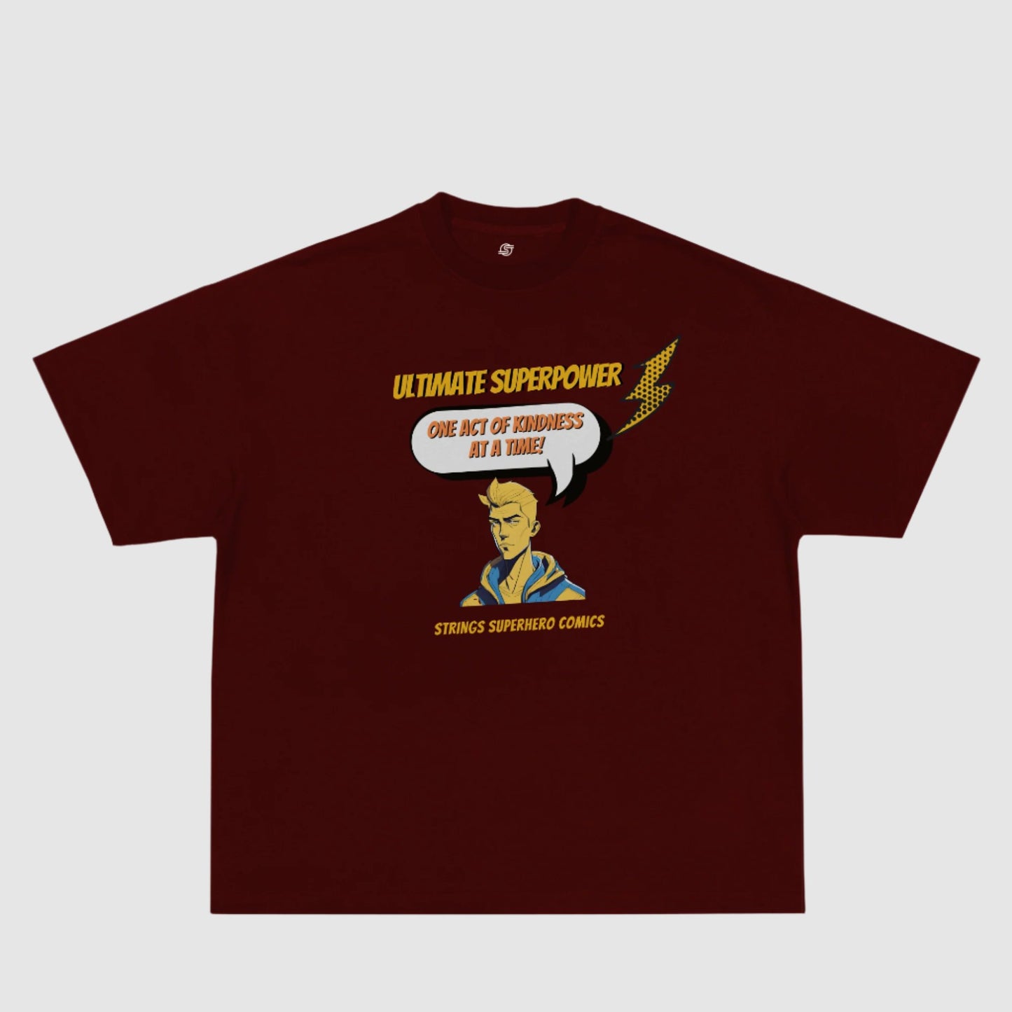 ULTIMATE SUPERPOWER - Maroon (3/4)