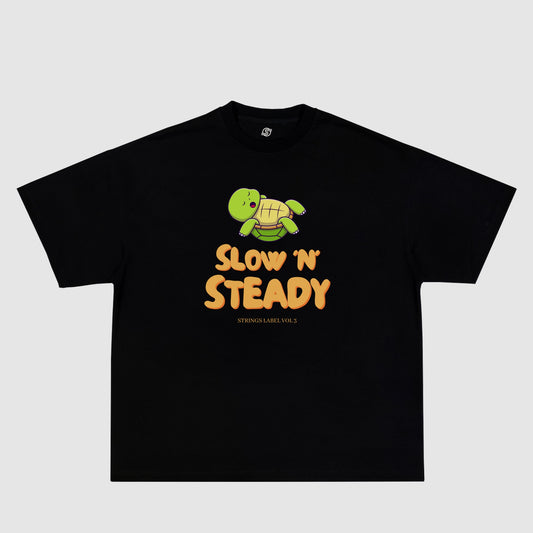 SLOW 'N' STEADY - Black (3/4)