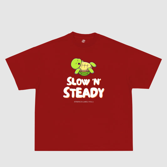 SLOW 'N' STEADY - Red (1/4)